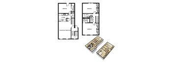 3 Bed / 2.5 Bath