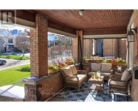 A patio with a table and chairs is shown.