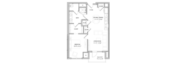 1 Bed/1 Bath-A5C-B