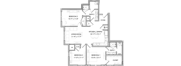 3 Bed/2 Bath-C1