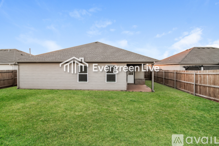 A house with the words "Evergreen Live" on the front.