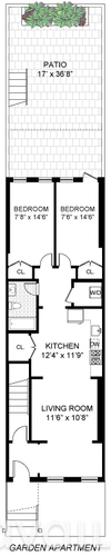 60 Van Buren Street 2 Beds Townhouse for Rent - Photo gallery 5