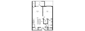 1 Bedroom, 1 Bathroom