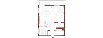 2 Bedroom, 2 Bathroom E6