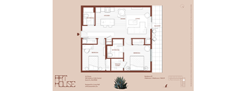 2 Bedrooms, 2 Bathrooms E3