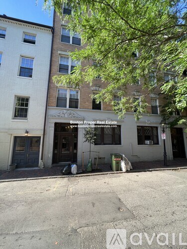 A building with a sign that says Boston Property Real Estate.