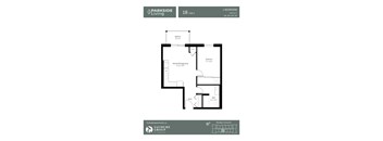 1 Bedroom 1 Bathroom 1B similar-534 SQFT