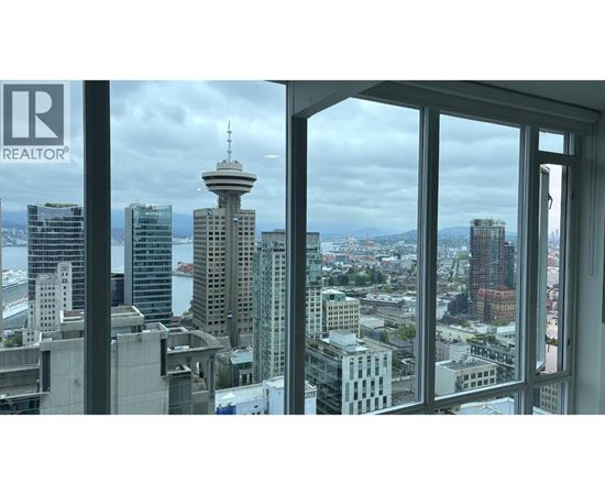 A view of a cityscape from a high-rise building.