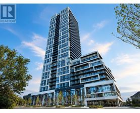 A modern multi-story building with the words "Dream Home Realty Brokerage" on the front.