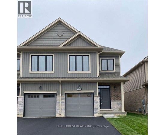 A two-story house with a garage is for sale in Brokerage.