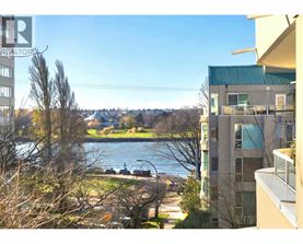 A view of a river from a high-rise building.