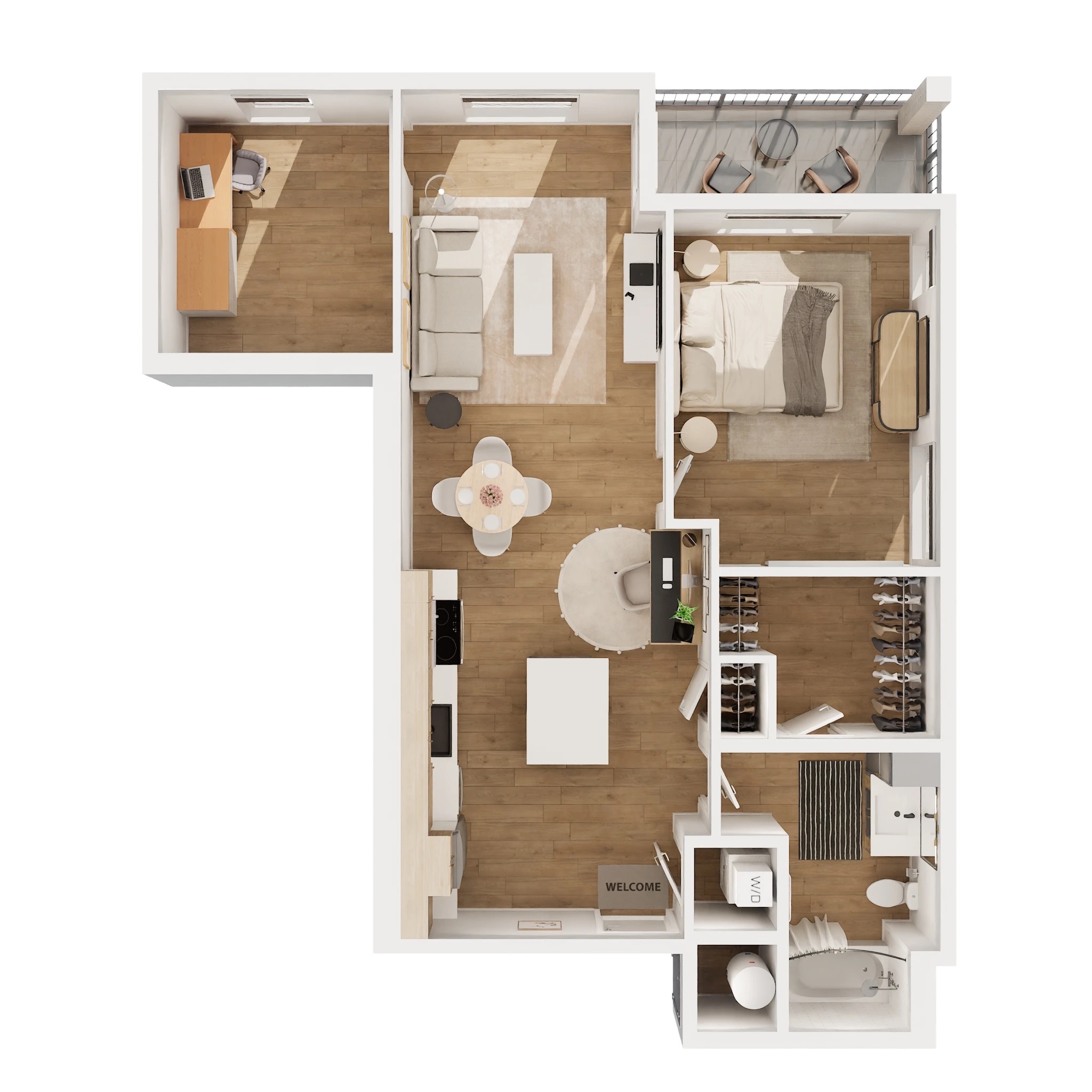A3.D Floorplan Gables Angeline