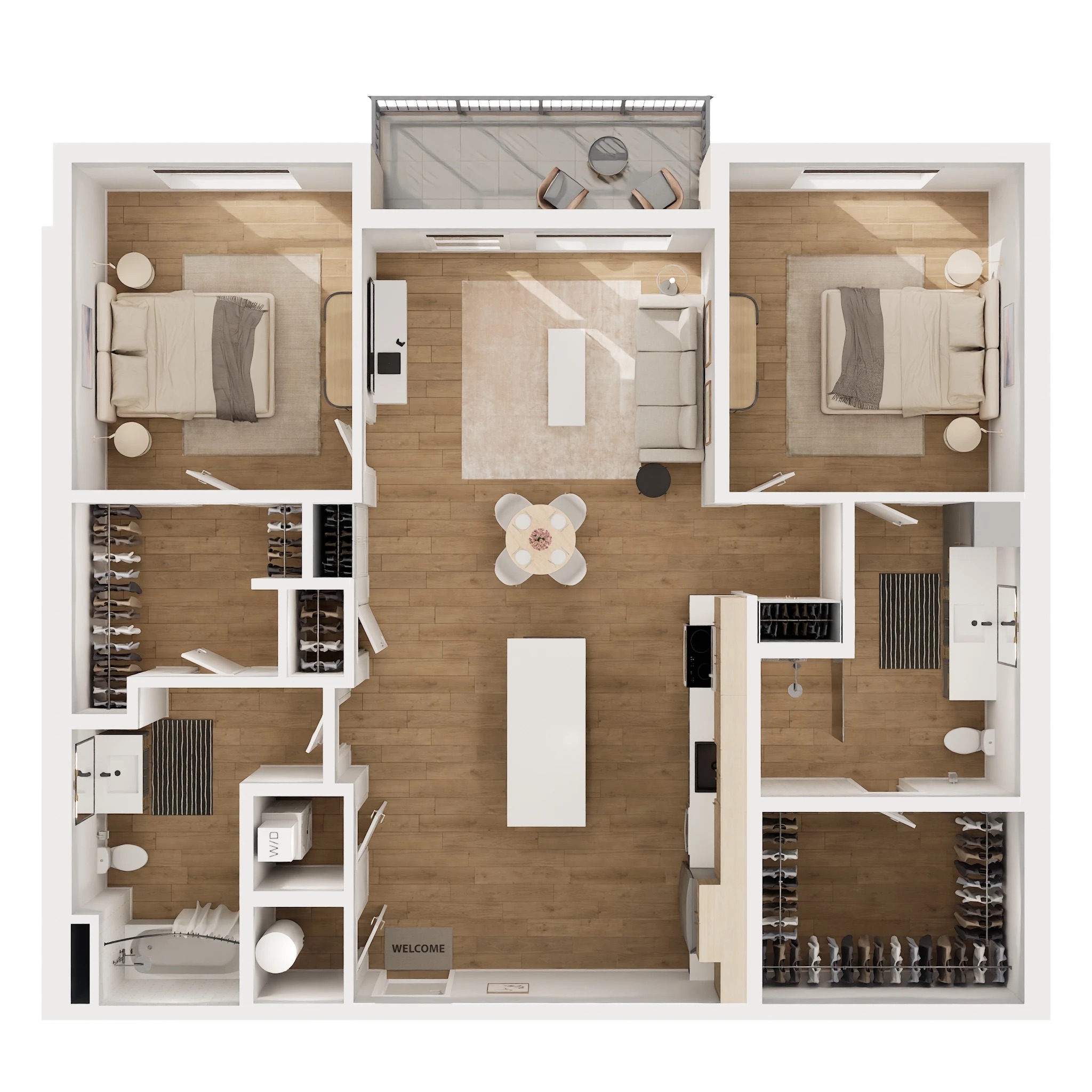 B1 Floorplan Gables Angeline