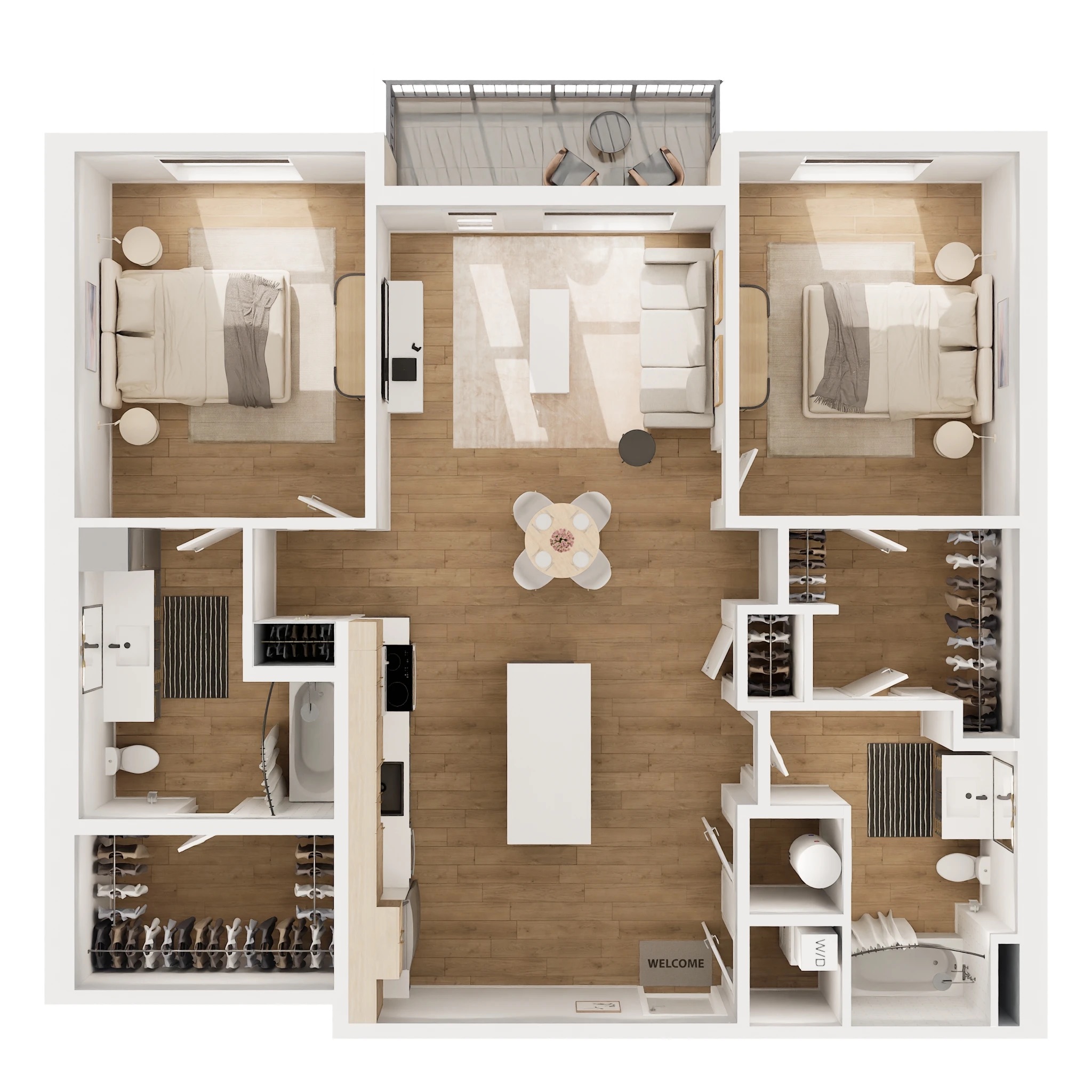 B1B Floorplan Gables Angeline
