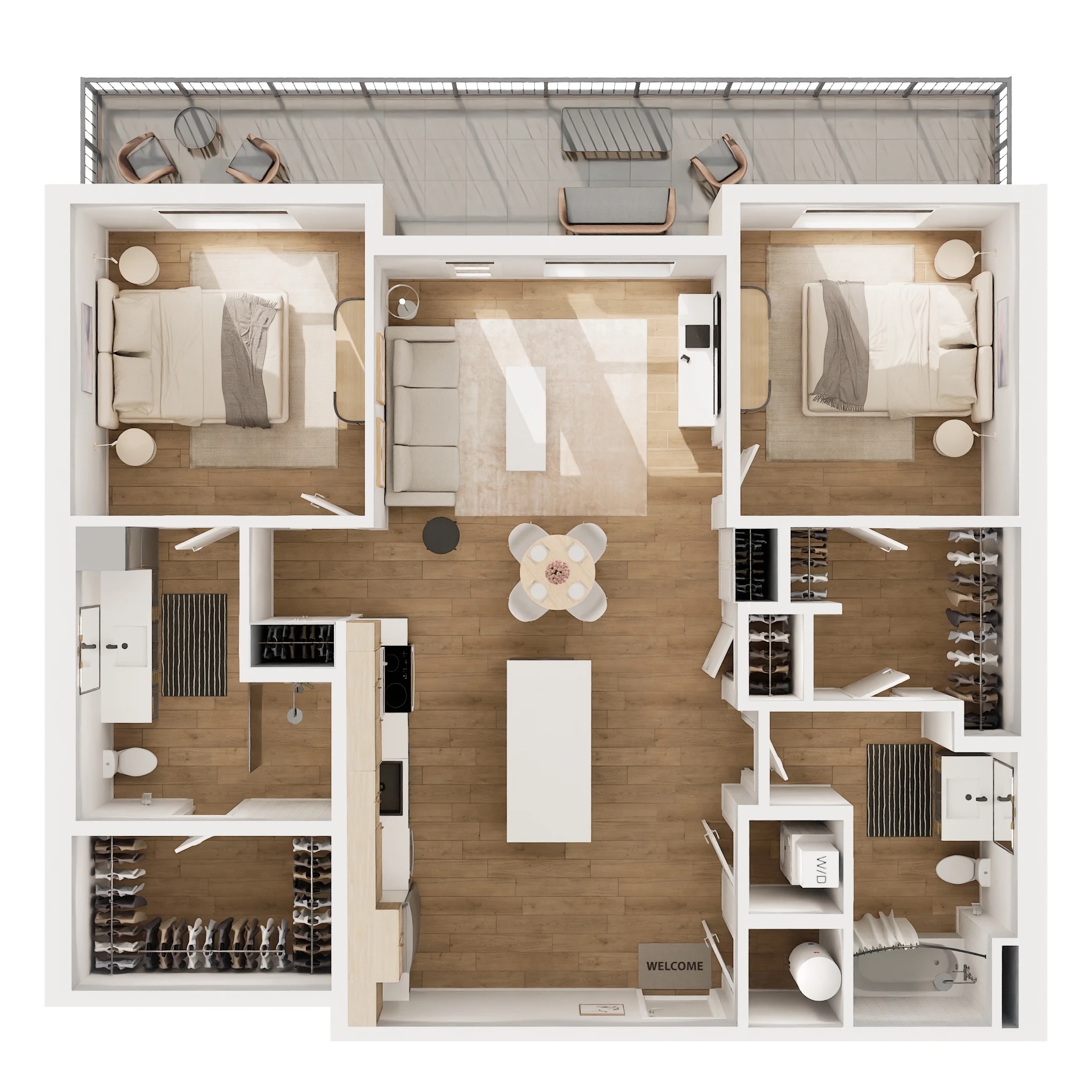 B1C Floorplan Gables Angeline