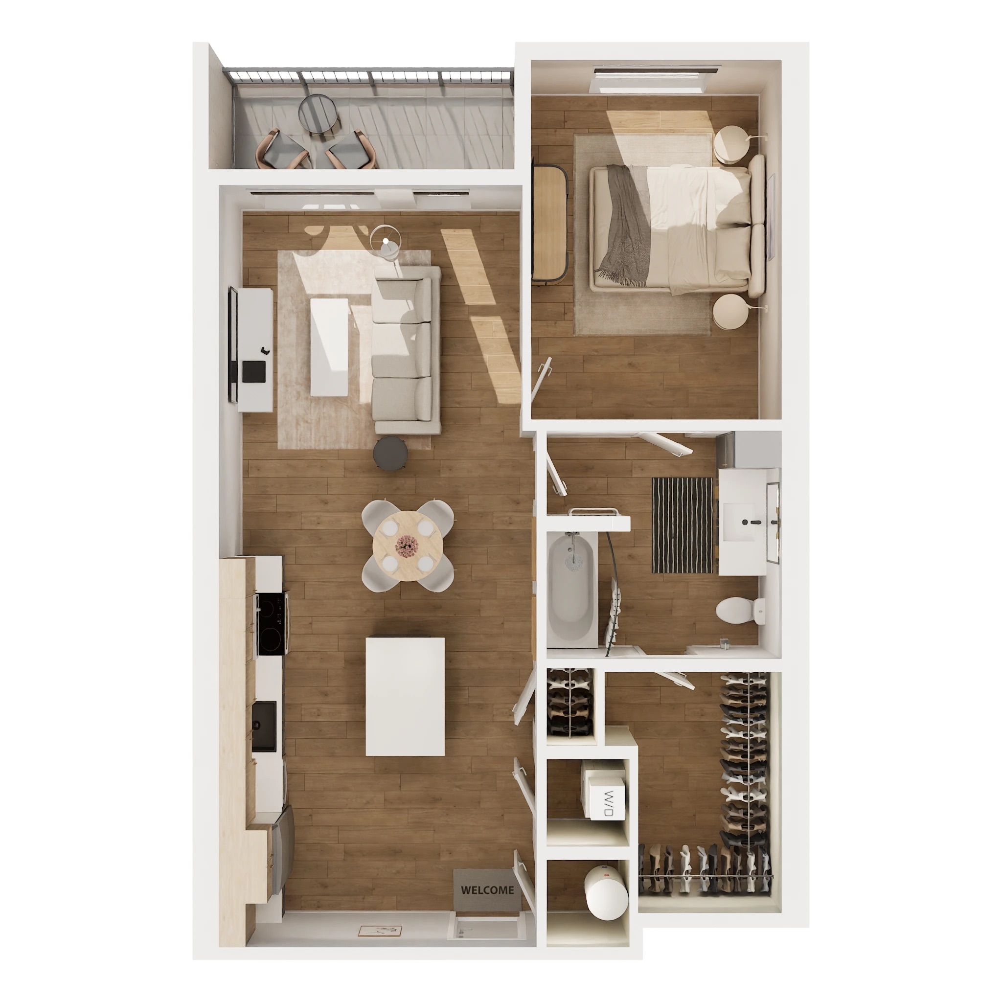 A1B Floorplan Gables Angeline