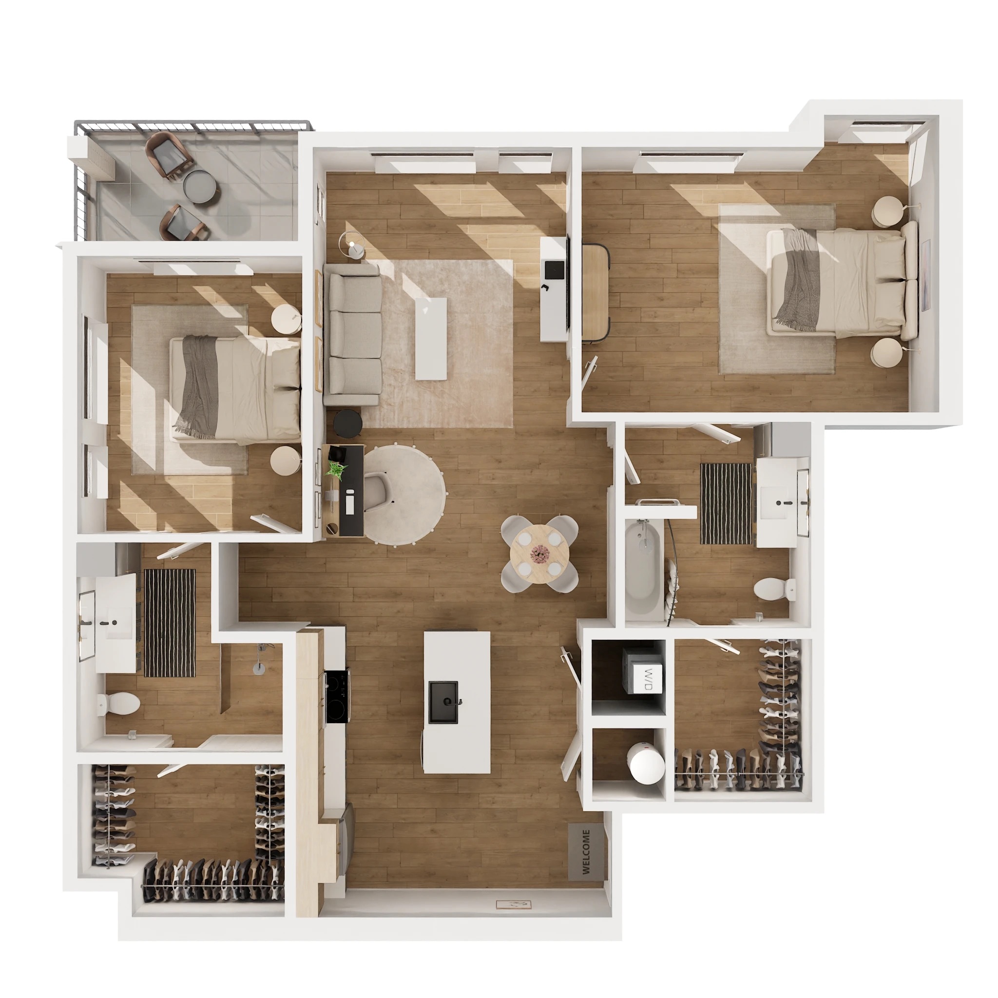 B3B Floorplan Gables Angeline