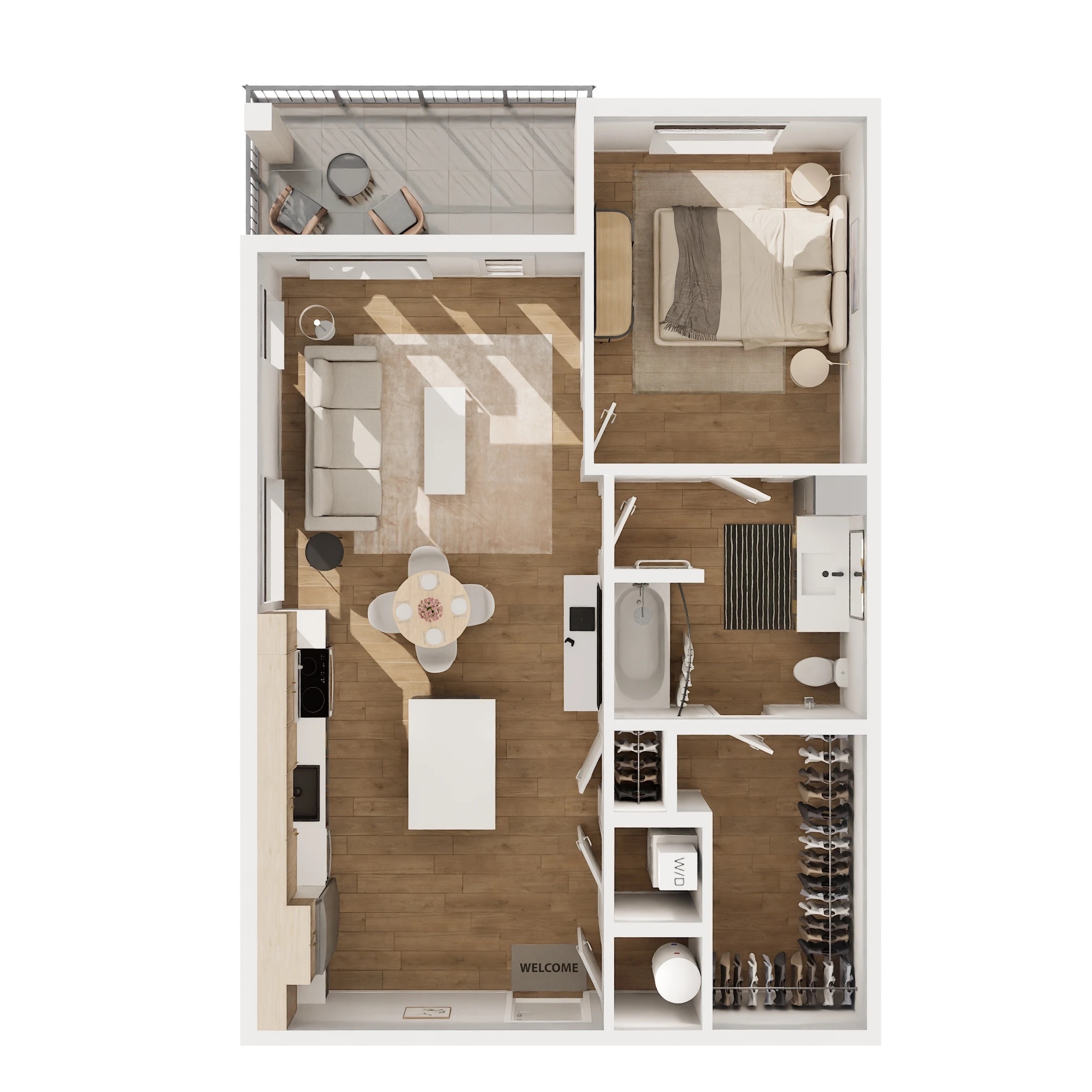 A1D Floorplan Gables Angeline