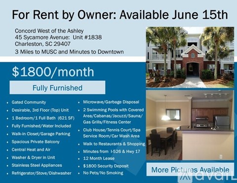 45 Sycamore Avenue 1 Apartment for Rent