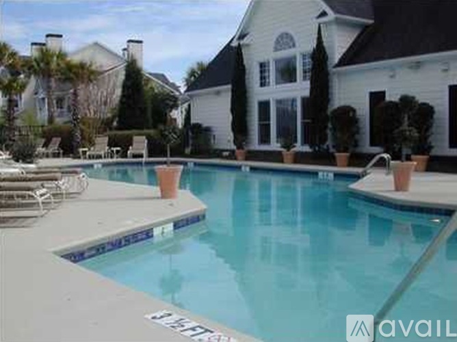 A pool with the word AVAILABLE on the side.