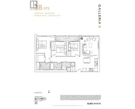 A floor plan for a real estate listing shows a 3 bedroom, 2 bathroom interior.