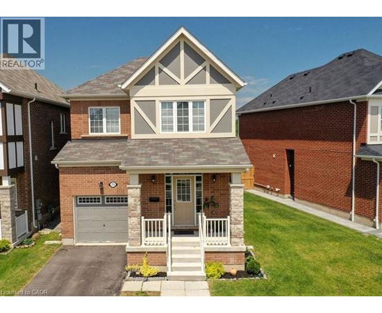 A house with a garage and a front porch.