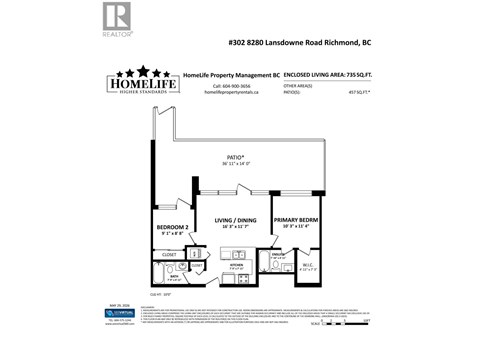 A black and white image of a floor plan for a property management company.