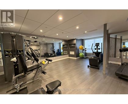 A well-equipped gym with various exercise machines and equipment.