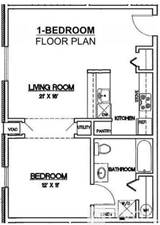 1-bedroom apartment at 333 1st Ave E in Albany