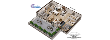 Two Bedroom - Podium Suite