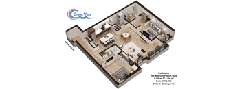 Two Bedroom - Podium Suite