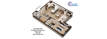 One Bedroom + Den