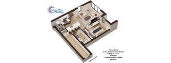 Junior One Bedroom - Podium Suite