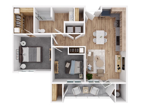 Two Bedroom - Type A