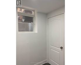 A white door is on the right side of the image.