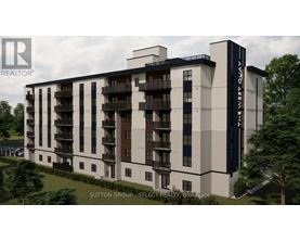A rendering of a multi-story building with the name "The Metway" on the side.