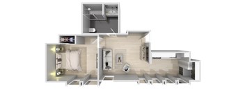 1bd / 1 bath