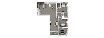 3bd x 2ba (1,574 sft.)