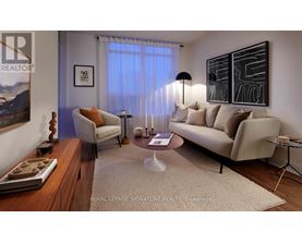 A living room with a couch, chair, and a coffee table.