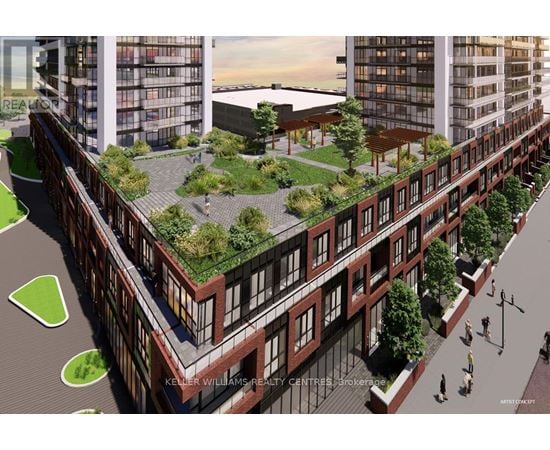 An artist's rendering of the Keener Williams Realty Centers project.