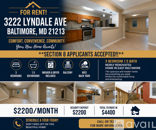 3222 Lyndale Ave 3 Beds Townhouse for Rent - Photo gallery 1