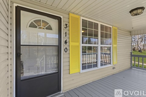 A house number 3140 is displayed on a window.