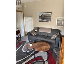 A grey couch with a pillow and a blanket on it.