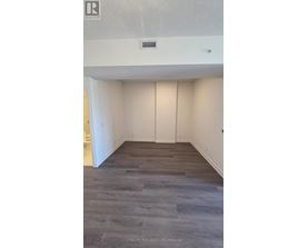 A floor plan for a 1 bedroom + den apartment.