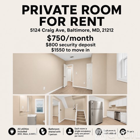 5124 Craig Avenue 1 Apartment for Rent