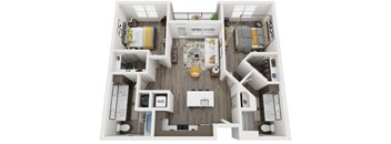 Two Bedroom Two Bath
