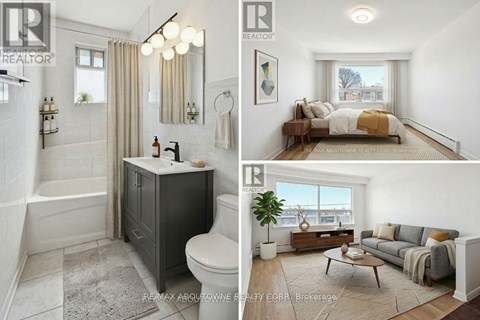 A well-lit bathroom with a walk-in shower and a cozy bedroom with a view.