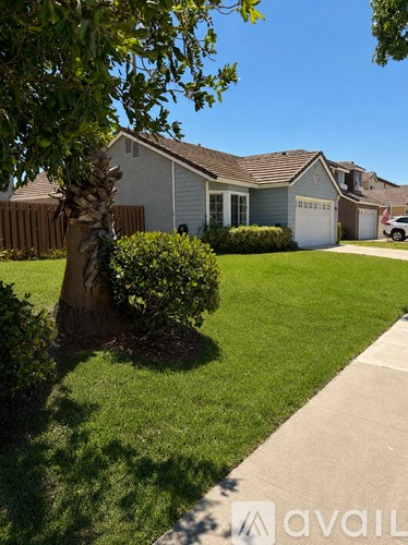 A house with a tree in front of it.