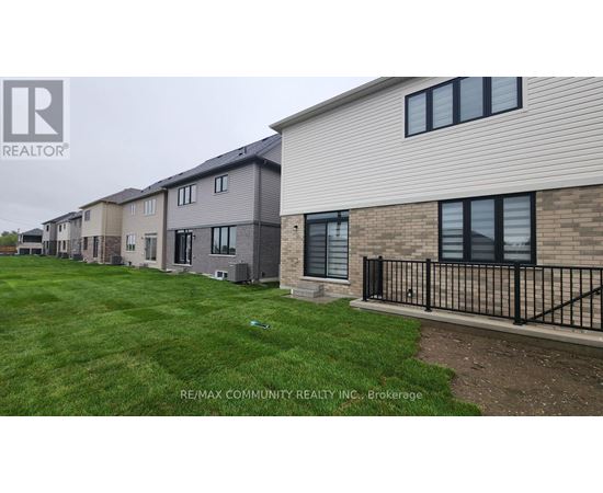A row of houses with the RE/MAX Community Realty logo in the corner.