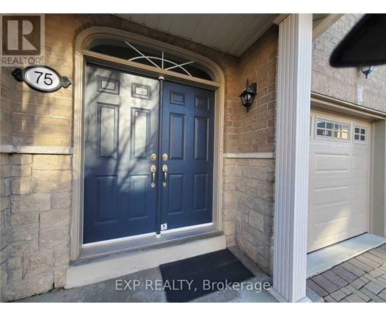 A blue door with a glass window and a metal handle.
